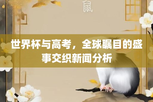 世界杯与高考，全球瞩目的盛事交织新闻分析
