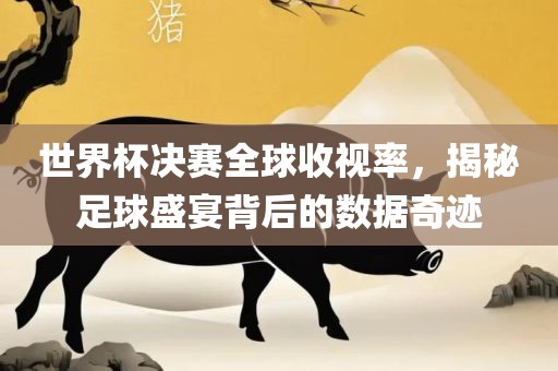 世界杯决赛全球收视率，揭秘足球盛宴背后的数据奇迹