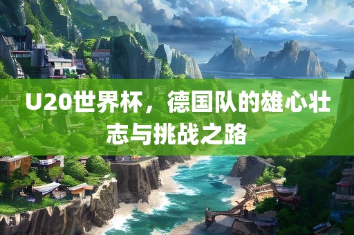 U20世界杯，德国队的雄心壮志与挑战之路
